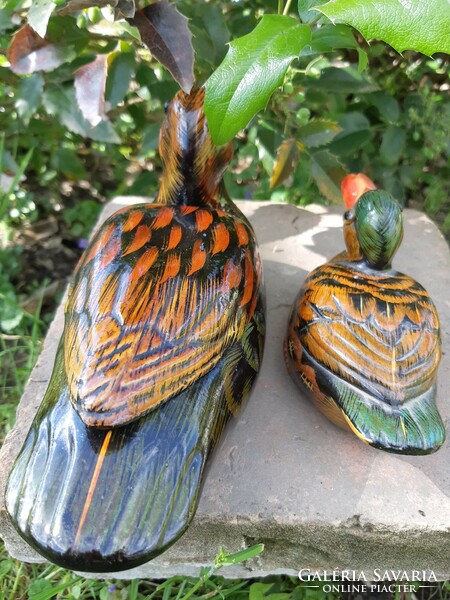 Pair of ceramic ducks