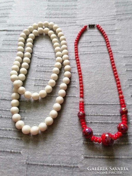 15 A couple of new ones! Mixed material earrings - clip !+ Gift 2 strings of pearls.