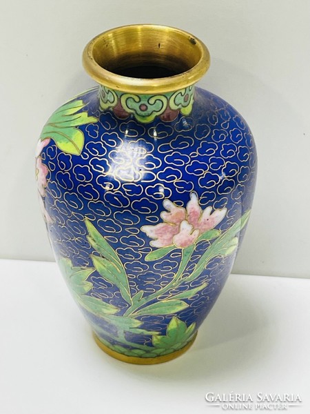Kínai zománc váza