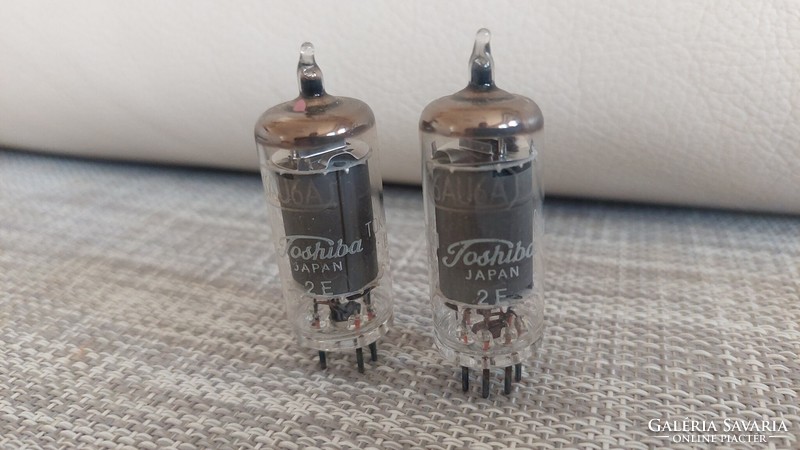 Toshiba japan 6au6a electron tube from a couple of collections (45)