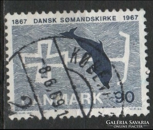Denmark 0170 mi 466 EUR 0.50