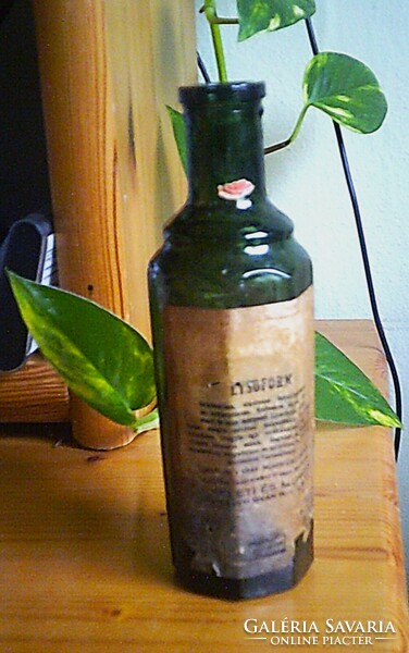 Lysoform bottle with old label
