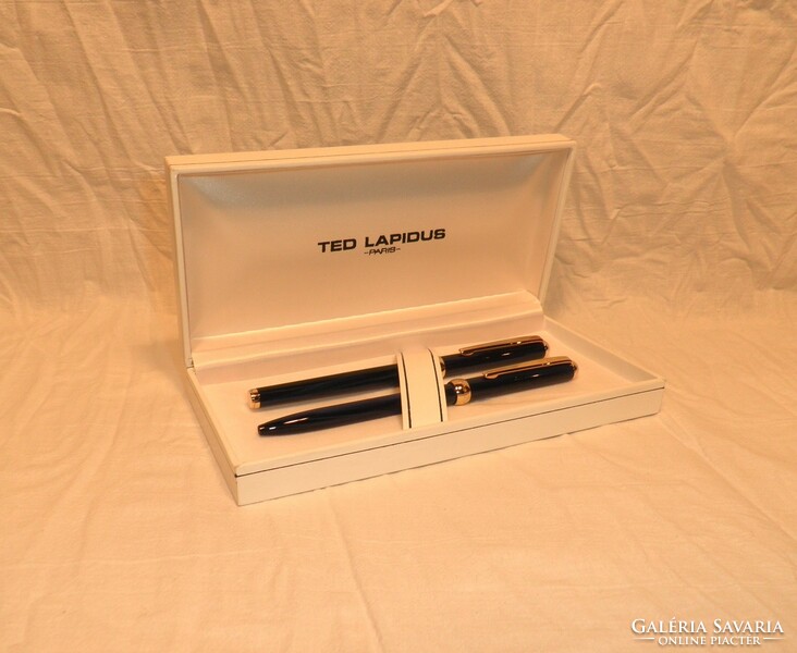 Ted lapidus pen 2 pcs. Collector's item.