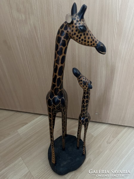 Wooden giraffe 50 cm for sale