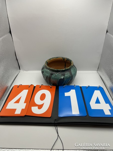 Carpenter valéria ceramic pot, size 16 x 10 cm. 4914