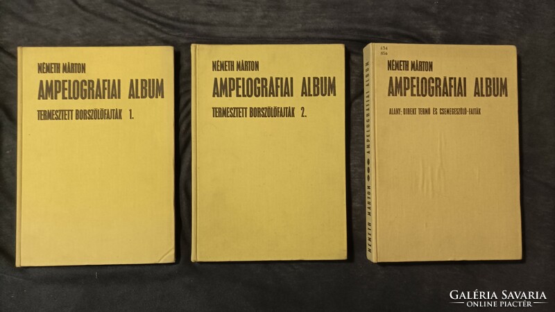 Ampelographic album i-iii.