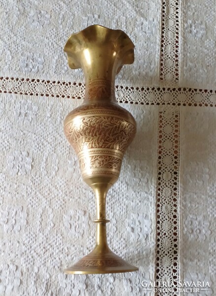 Brass vase, kaspó