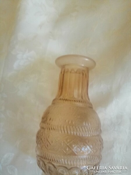 Lazac színű váza 14 cm