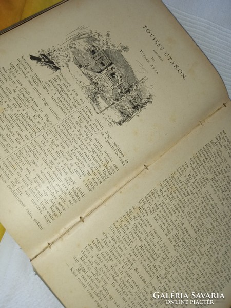 Fekete József - Hevesi József (szerk.) 1886 .V. kötet Magyar Szalon - antikvár könyv
