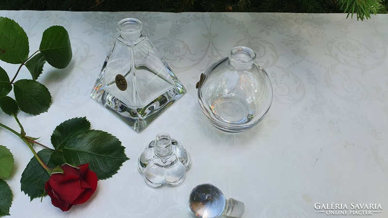 Royal kristály parfümös üvegek