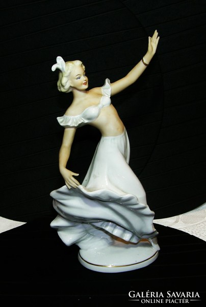 Balerina -  Schaubach Kunst porcelán - 26 cm