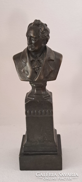 Goethe bust, statue, 17 cm