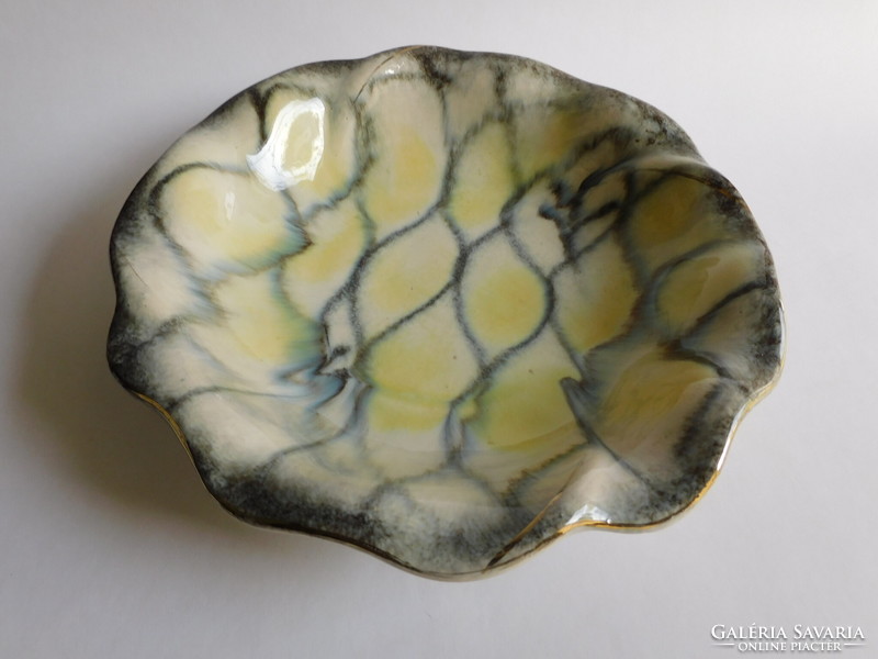 Bay Keramik harlekin mintás art deco kerámia tál 26 cxm