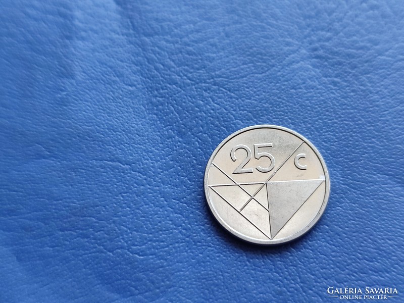 Aruba 25 cents 2015