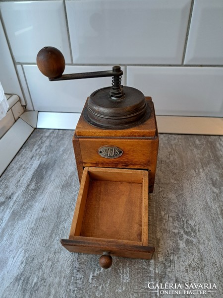 Old coffee grinders