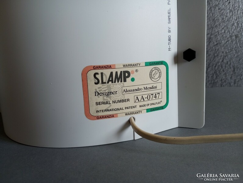 Alessandro Mendini posztmodern 'Slamp' állólámpa 1990