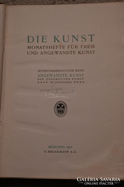 Die Kunst - 1917 München