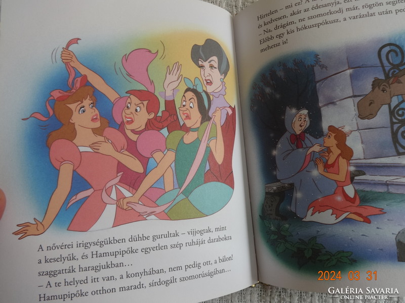 Cinderella + Snow White and the Seven Dwarfs - tales from the Disney Golden Collection - two volumes together