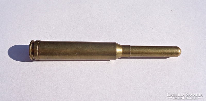 Töltényhüvelyből készült jól használható toll, parker/pax betéttel