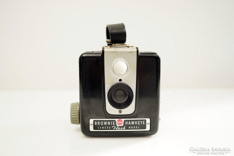 Retró Amerikai Kodak Brownie Hawkeye Fényképezőgép Boksz / Régi / 50-es évek