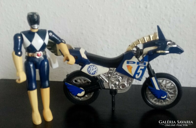Bandai 1993 Migty Morphin Power Rangers motorkerék és akció figura eladó