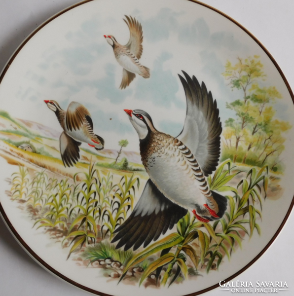 Regent game bird English plate - partridge - 22 cm