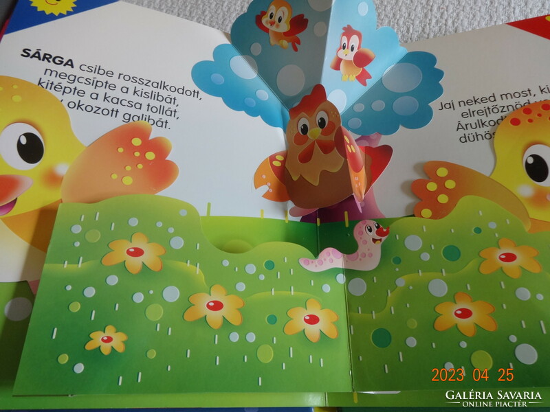 The colors - pop-up animals - hard flat spatial (3d) storybook