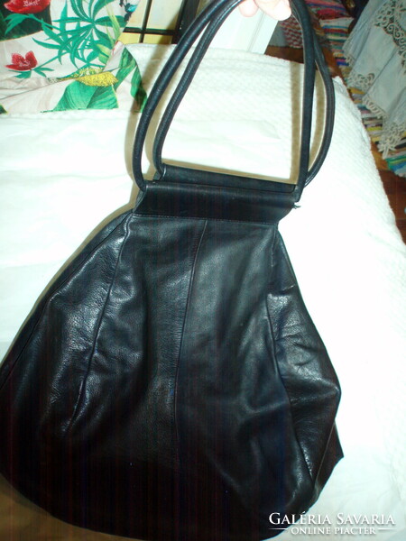 Vintage valódibőr COS nagy bevásárló táska