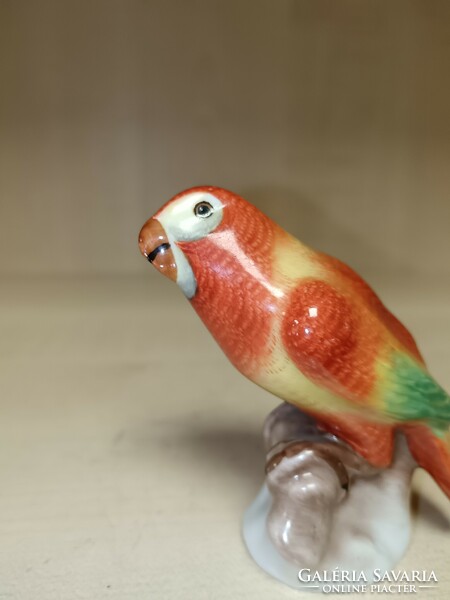 Herendi porcelán papagáj