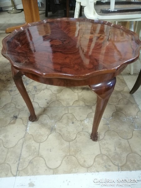 Burgundy coffee table