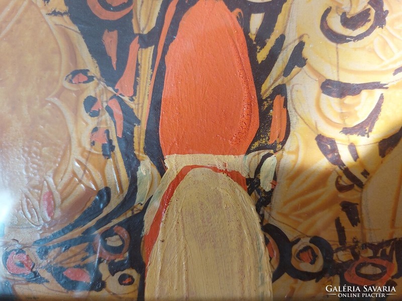 (K) xantus gyula painting with frame 45x32 cm