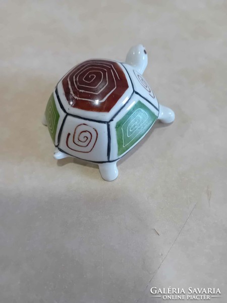 Aquincum porcelain art deco turtle figure