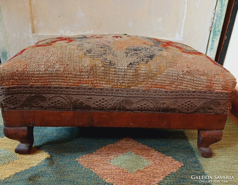 Antique footstool