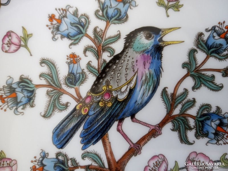 Hutschenreuther hand painted bird April plate