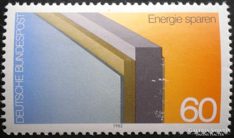 N1119 / Németország 1982 Energia takarékosság bélyeg postatiszta