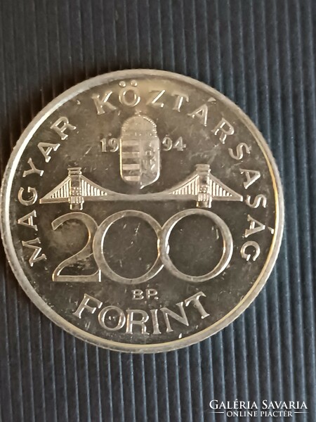 200 forint 1992 ezüst UNC