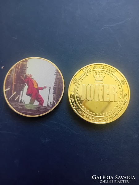 2 marvel joker coins