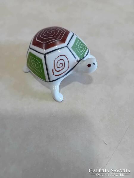 Aquincum porcelain art deco turtle figure