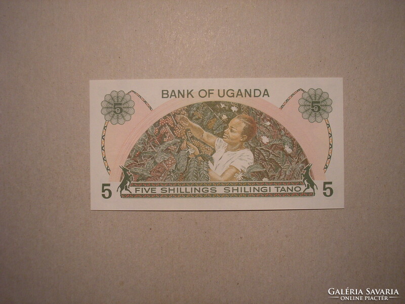Uganda - 5 shillings 1982 oz