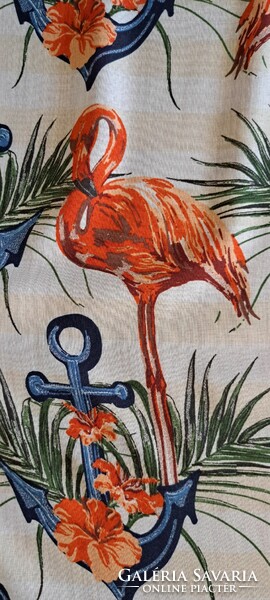 Flamingós női kendő, stóla (l4658)