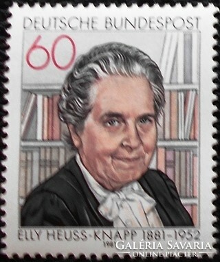 N1082 / Germany 1981 elly heuss-knapp stamp postal clean