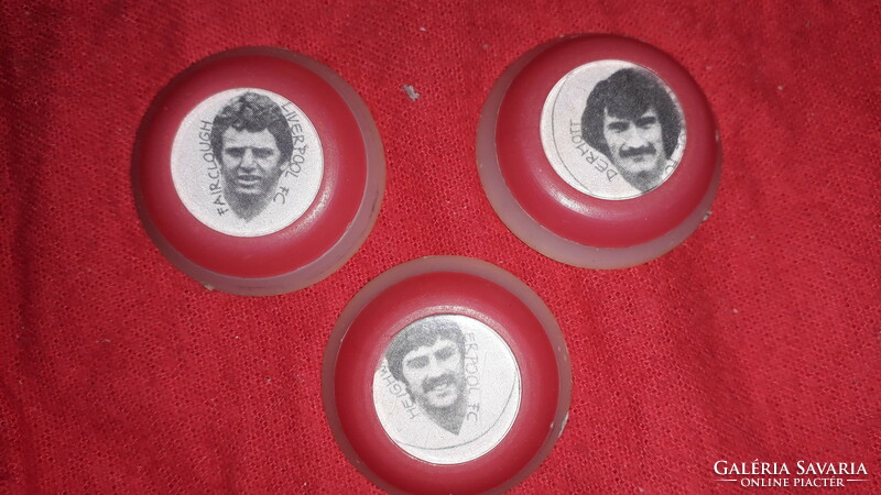 1980 - early 2000s in an extremely rare liverpool button football team holder according to the pictures