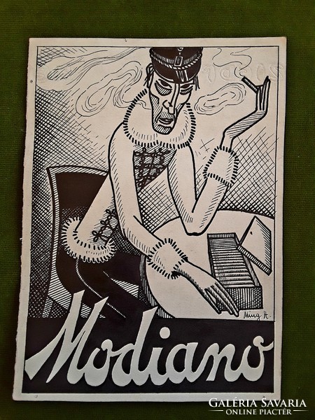 Modiano plakátterv 1925.