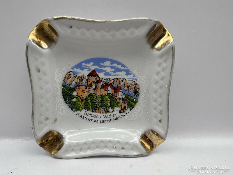 German porcelain jewelry holder porcelain bowl, 9 x 9 cm. 4975