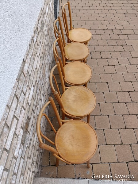 Thonet chairs retro Czech Czechoslovakia mid century