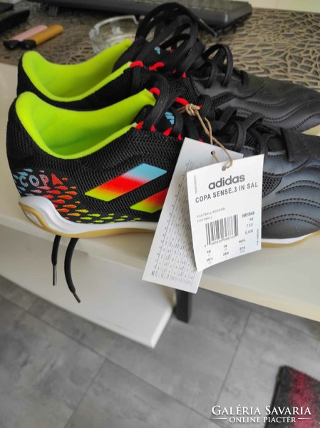 Adidas Copa Sense.3 Sala In Sal terem-futballcipő fekete méret:44, UK:10 Új 'Ár alatt'