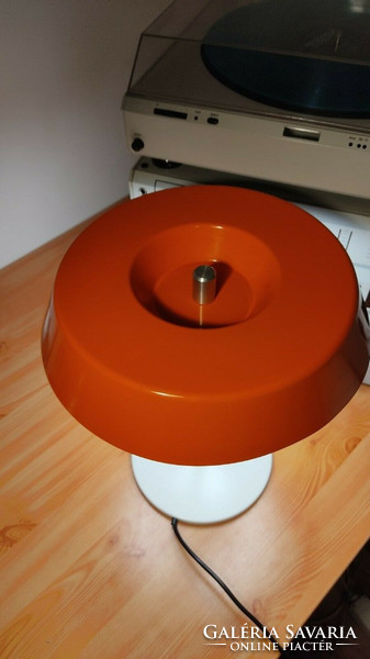 1970' Formatervezett asztali lámpa vintage space age gomba neon
