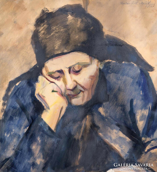 Margit Csabai rott (Budapest, 1893 - ?): Napping, 1925