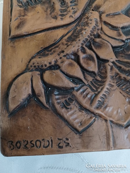 Borsodi Zsuzsa keramikus/Fali kép