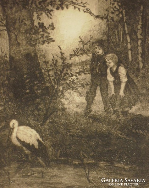 Ferenc Villányi (20.Sz.1.Fele): the stork